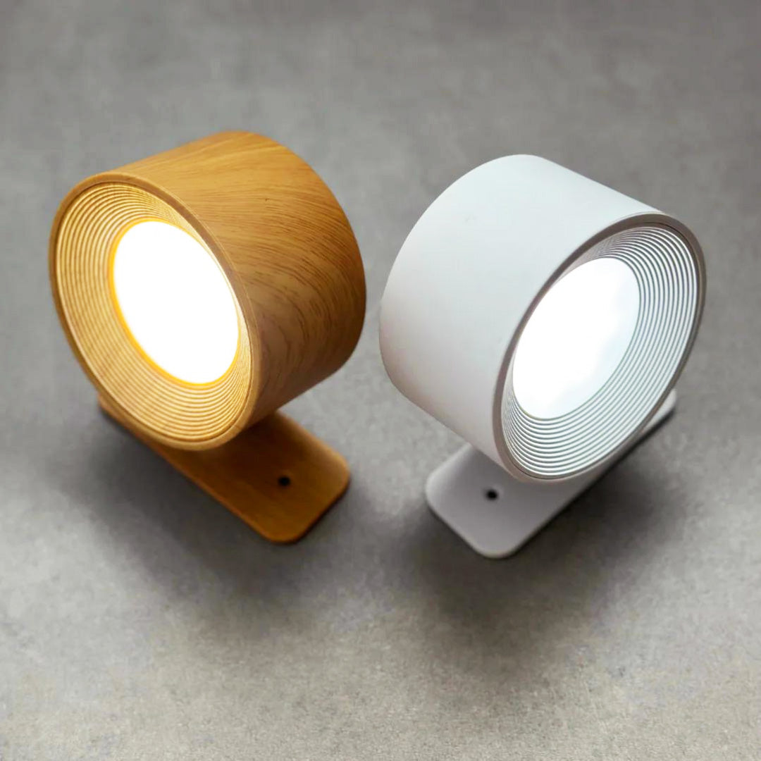 Vista - The 360° Rechargeable LED Wall Light 2-Pack (Clearance Sale)