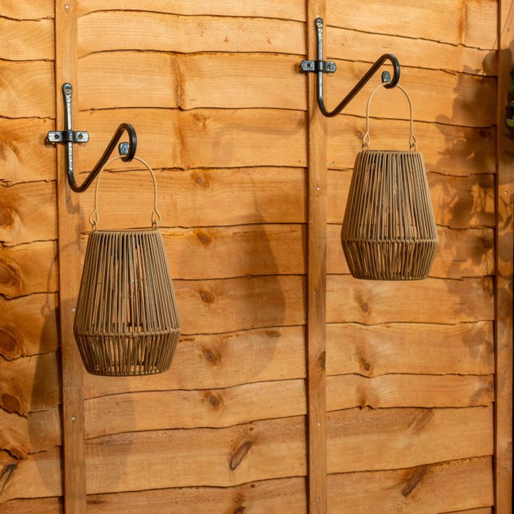 SolBamboo Solar Lanterns – Set of 2