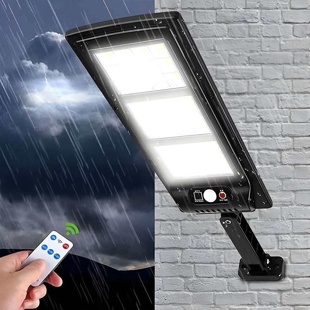 800W High-Power Solar LED Light for Outdoor Use