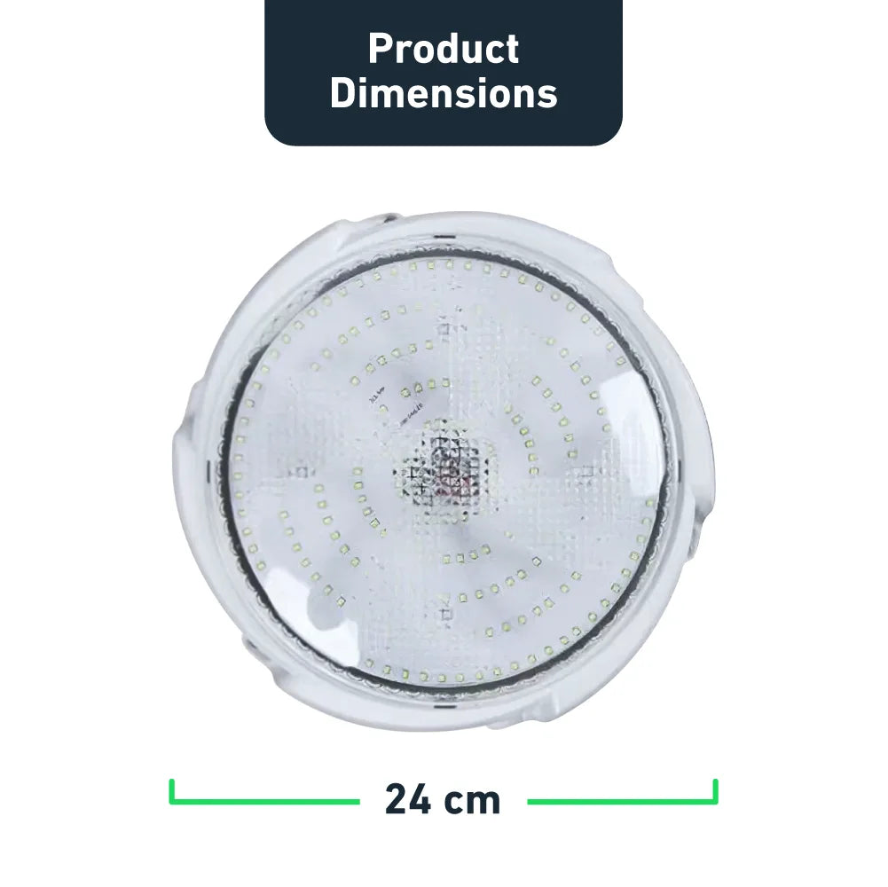 Solar Ceiling Light Indoor/Outdoor With Remote Control