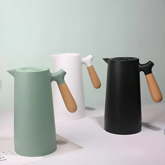 TermaLock – Insulated Carafe with Wooden Handle