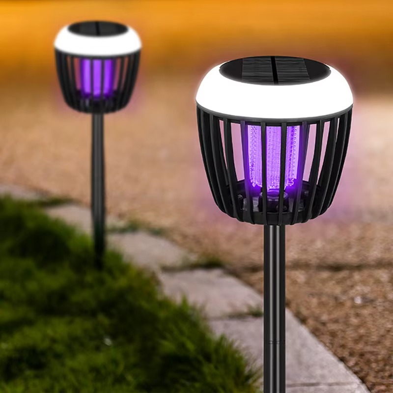 SolarZap - LED Solar Mosquito Garden Lamp