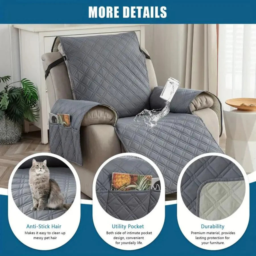 GuardEase Waterproof Recliner Cover