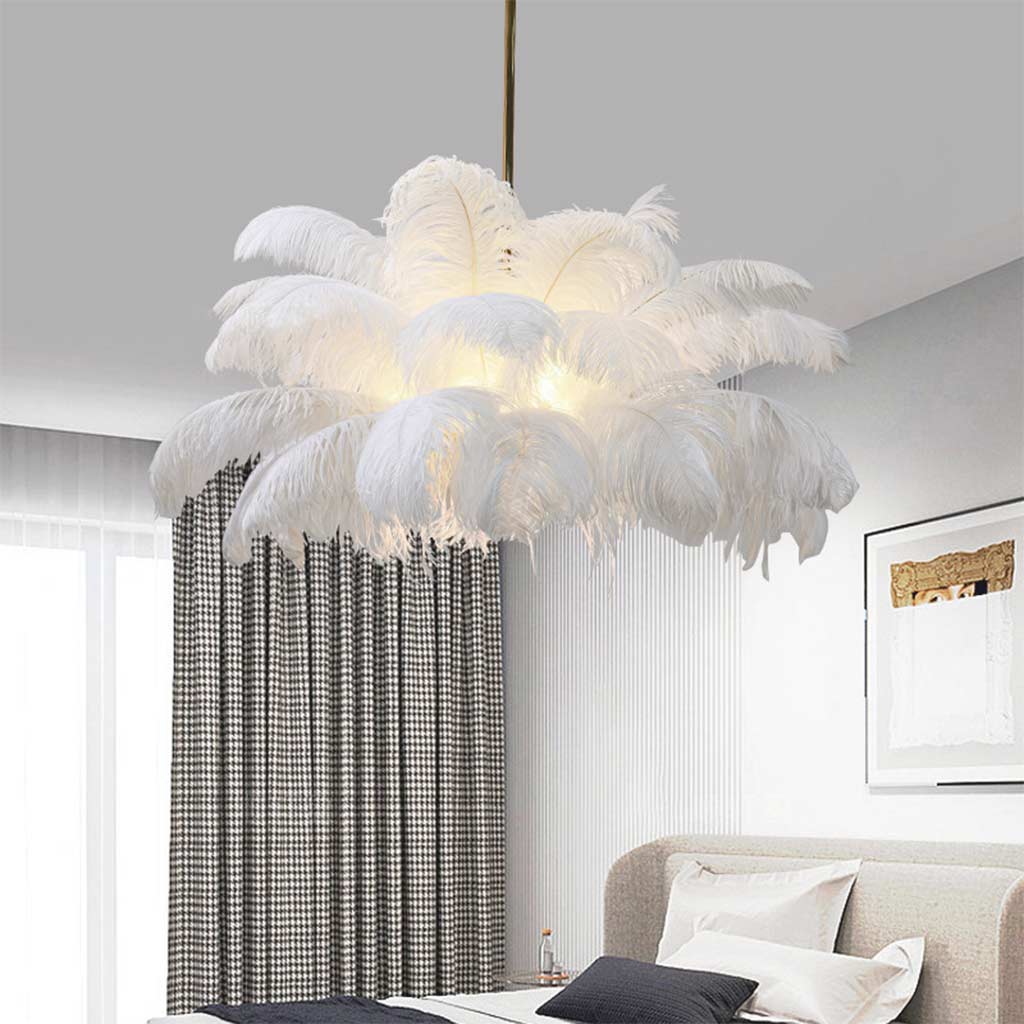 Feathra - Feather Pendant Light