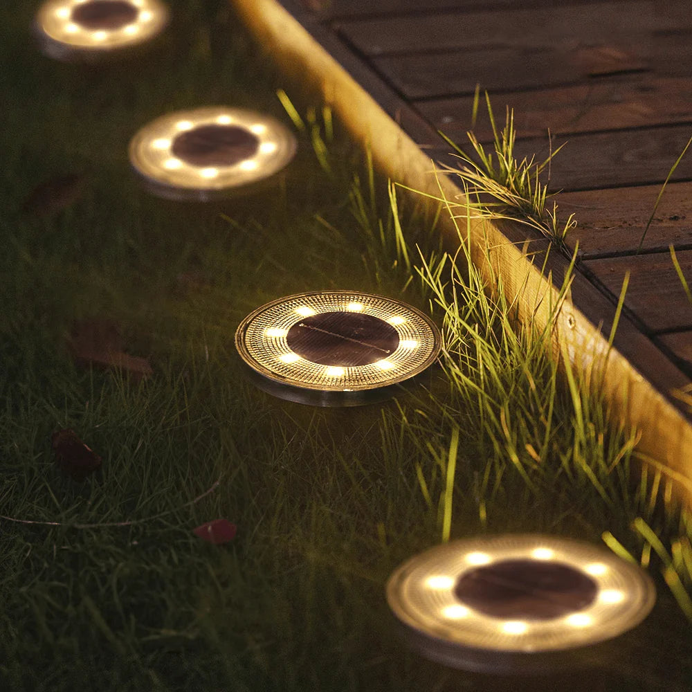 SunGlen - Solar-Powered Ground Lamps