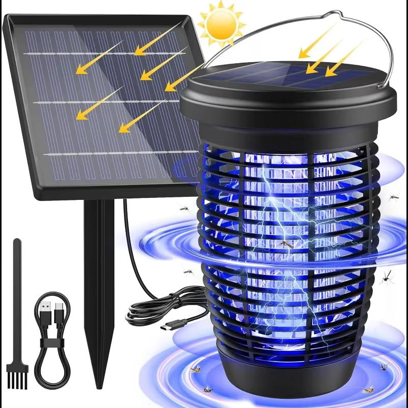 ZapCore - 2 in 1 Solar Mosquito Lamp