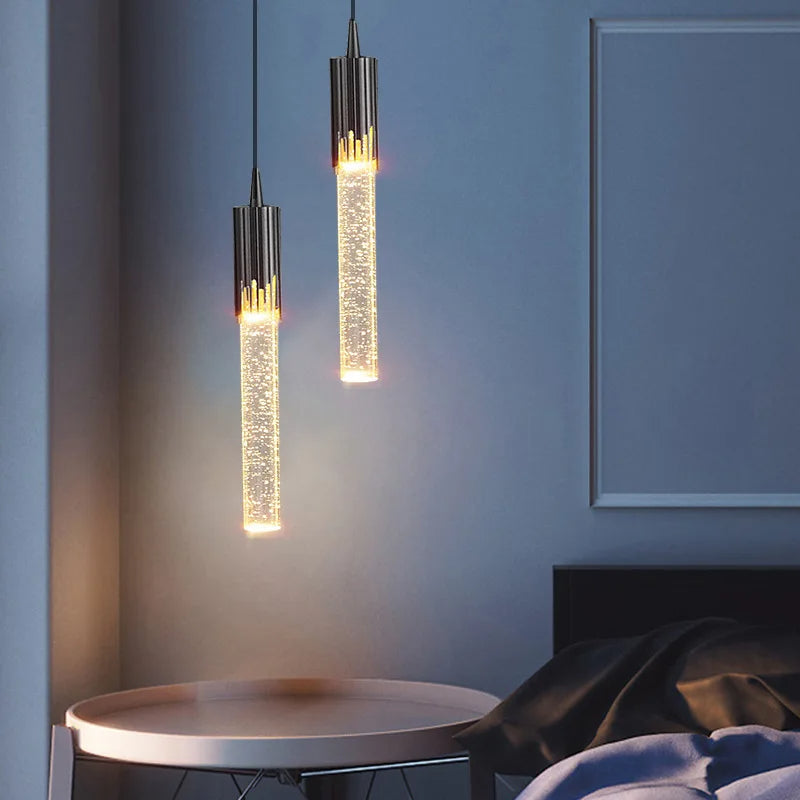 GoldenPegs™ – Timeless Glow Glass Pendant Lamp