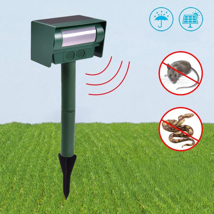 Solar Ultrasonic Pest & Rodent Repeller