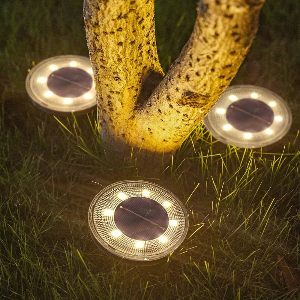 SunGlen - Solar-Powered Ground Lamps