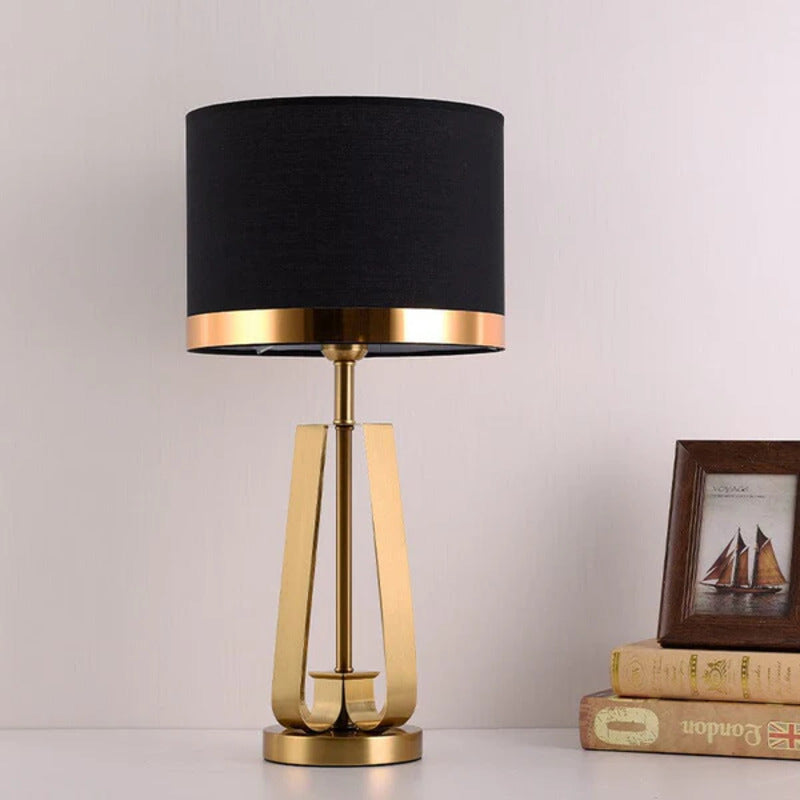 Aureum – Table Lamp with Golden Cone Design