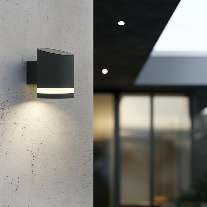 LumoTrak – Solar LED Wall Light Anthracite