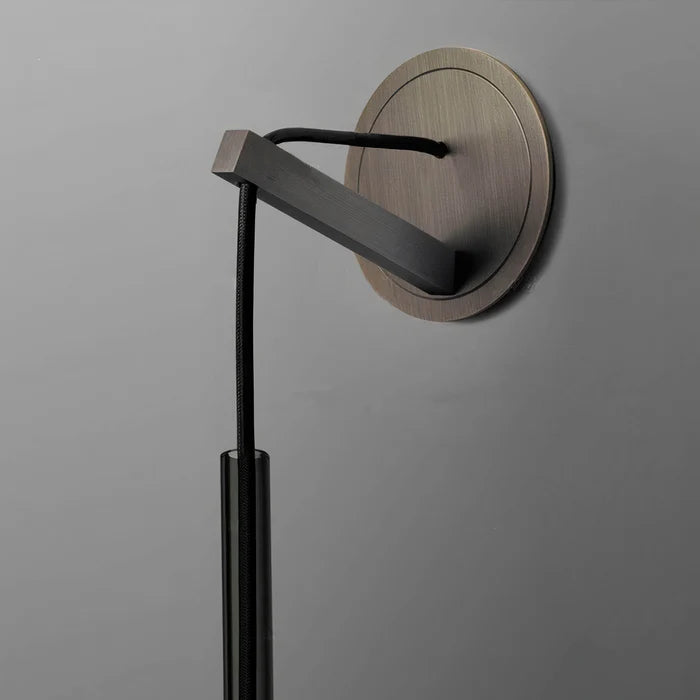 Scandinavian Smoked Wine Wall Light