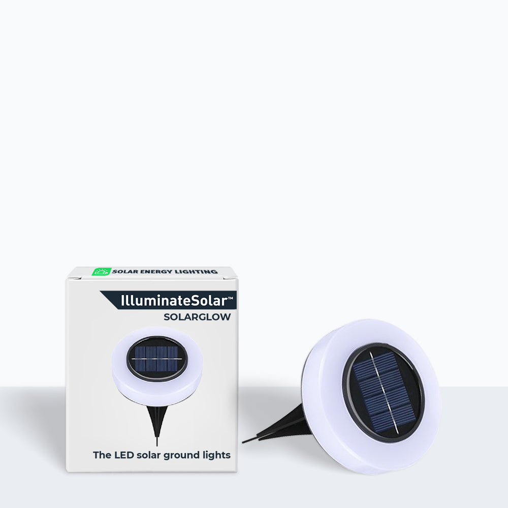 SolarGlow™ – Sleek Solar-Powered LED Ground Lights