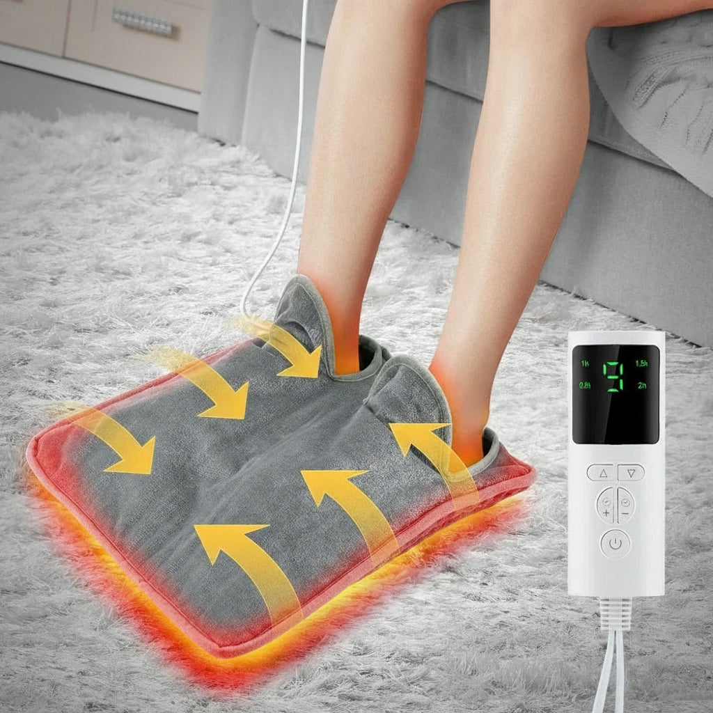 Super Soft Electric Heated Foot Blanket