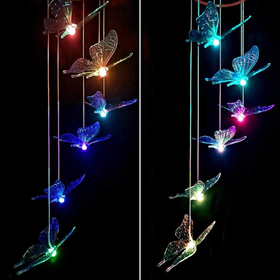 LumaWings Solar Wind Chime
