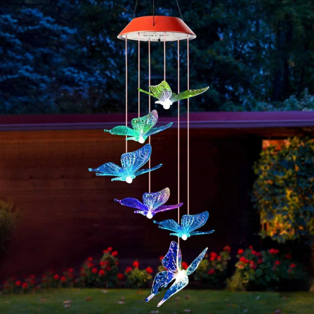 LumaWings Solar Wind Chime