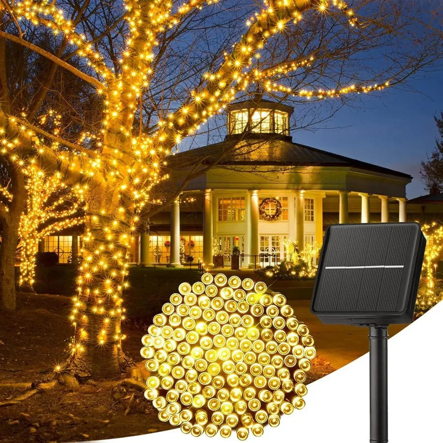 LumaTwine – Outdoor Solar String Fairy Lights 5M/7M/12M