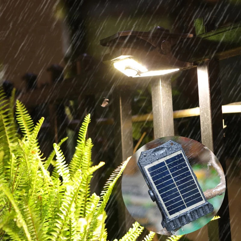SolarClip Light – USB & Solar Powered Clip-On Lamp for Outdoor Use