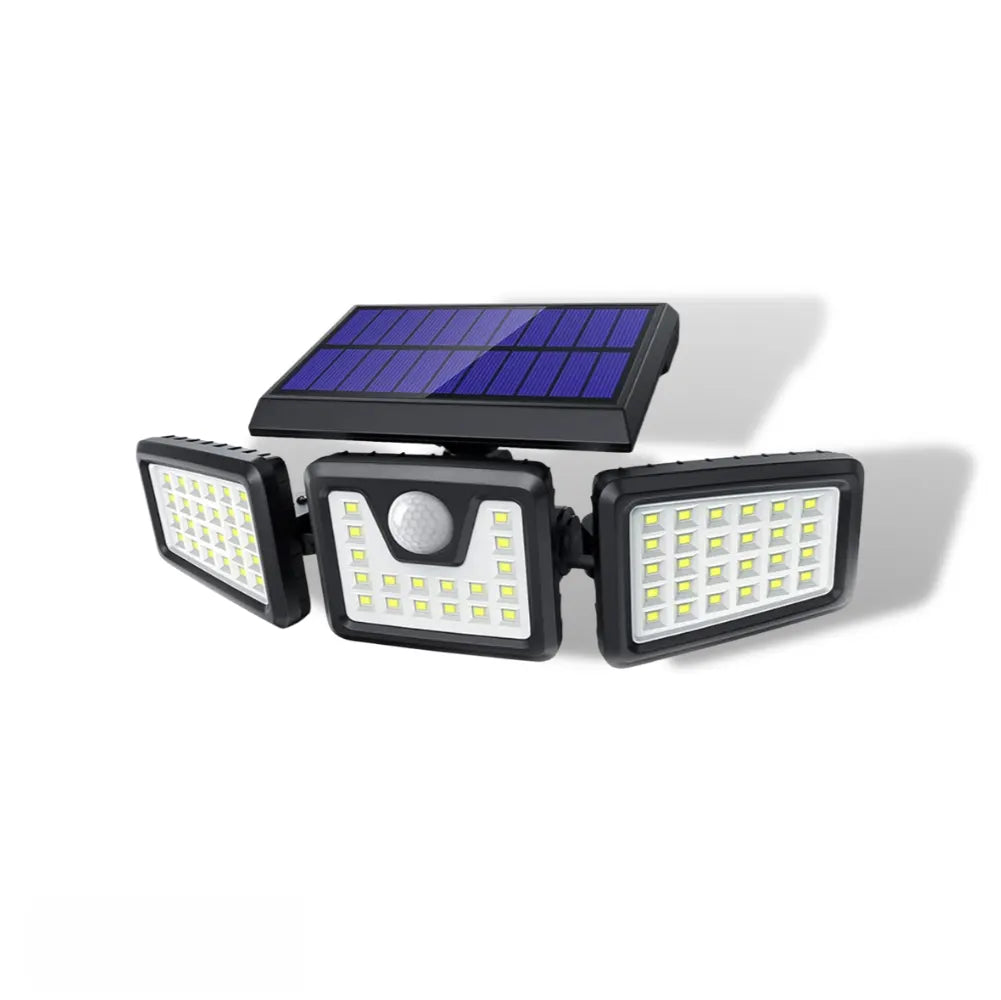 GlowFlex™- The ultimate 3-head 360° solar motion light offer