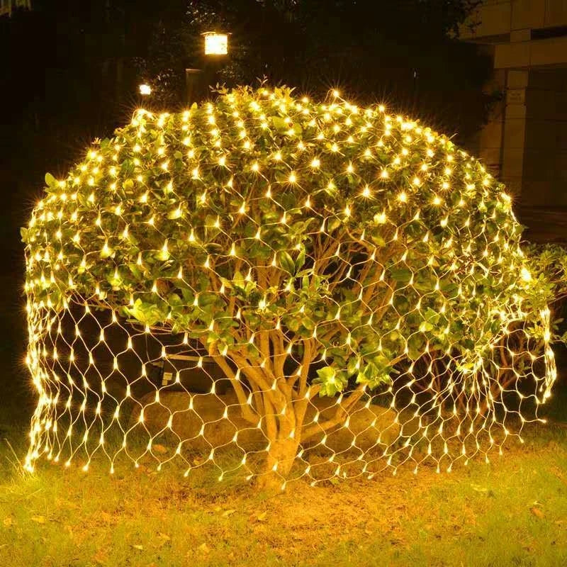 1.5 x 1.5m - 2 x 3.0m Solar LED Net Lights