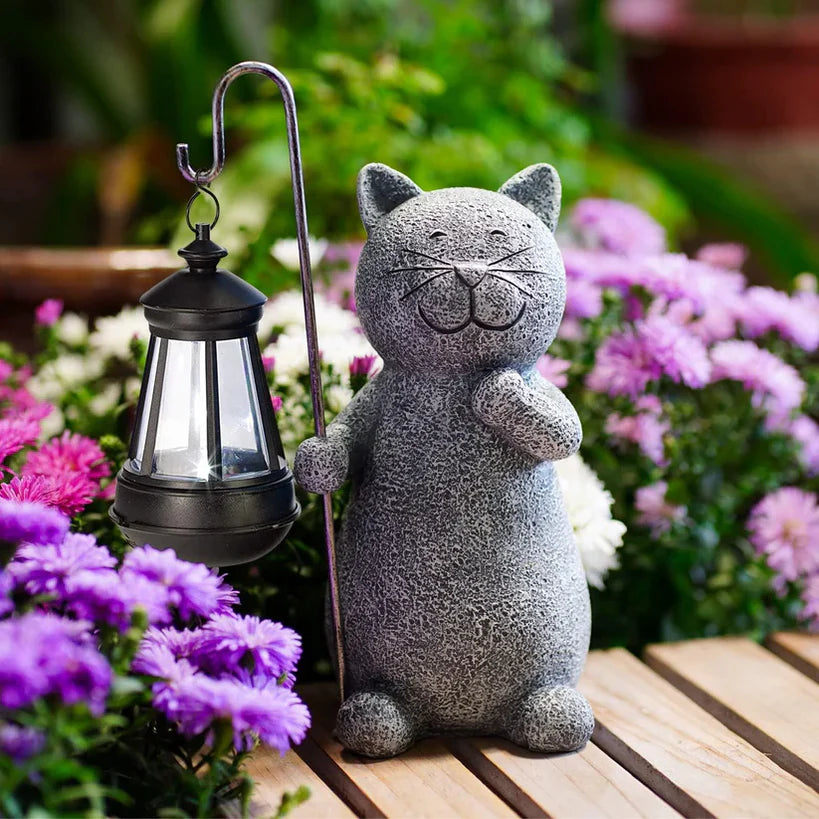 SolarWhisker Garden Cat