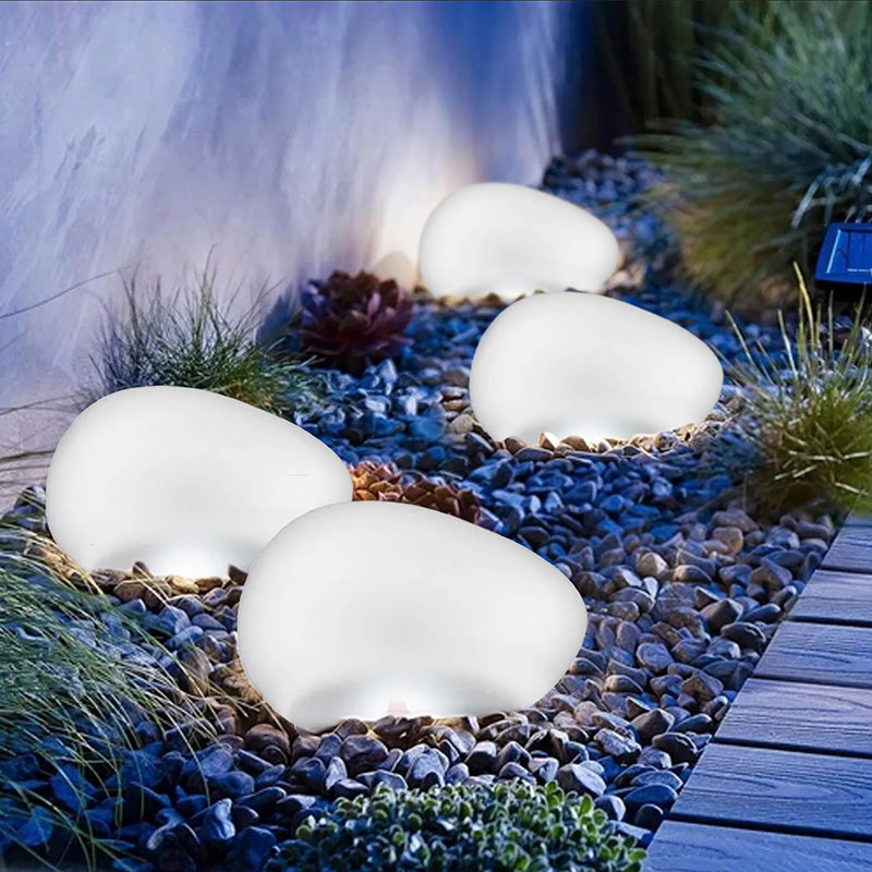 LumaRock - Solar Garden Decorative LED Light