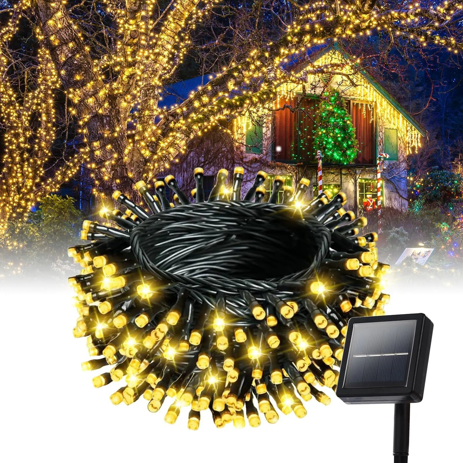 LumaTwine – Outdoor Solar String Fairy Lights 5M/7M/12M