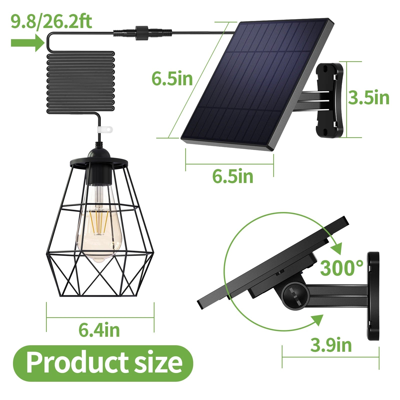 SolAura – Solar Pendant Light for Indoor & Outdoor