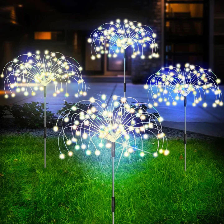 FireGlow – Solar Garden Firework Light